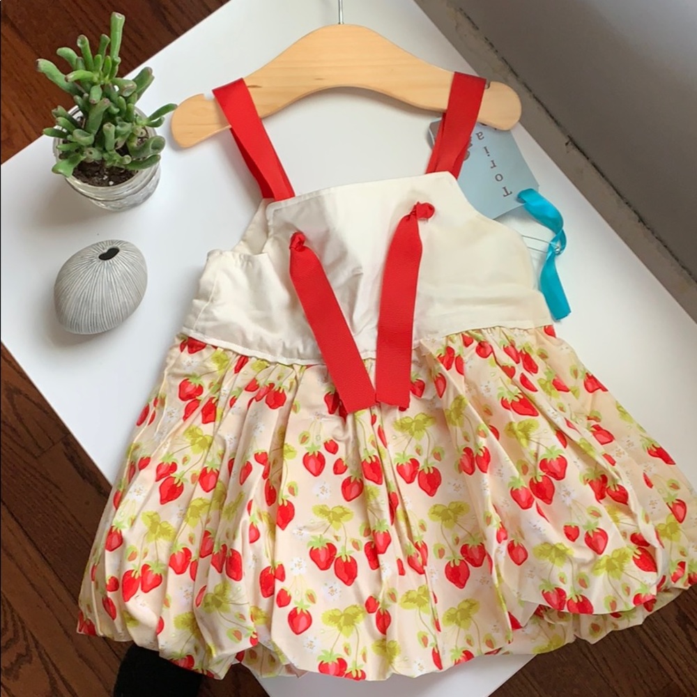 NWT Toria Collection strawberry dress